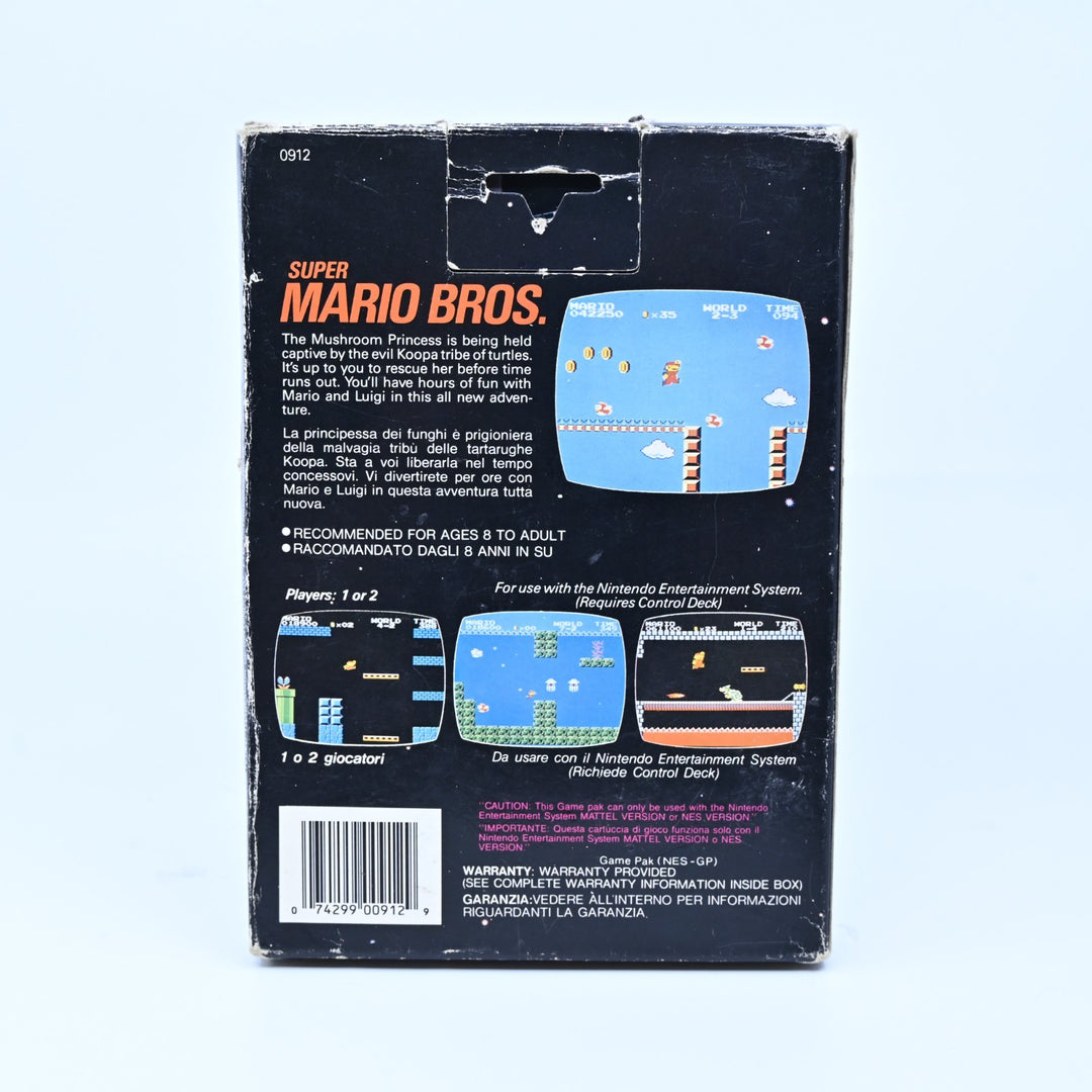 Super Mario Bros. - Nintendo Entertainment System / NES Boxed Game - PAL