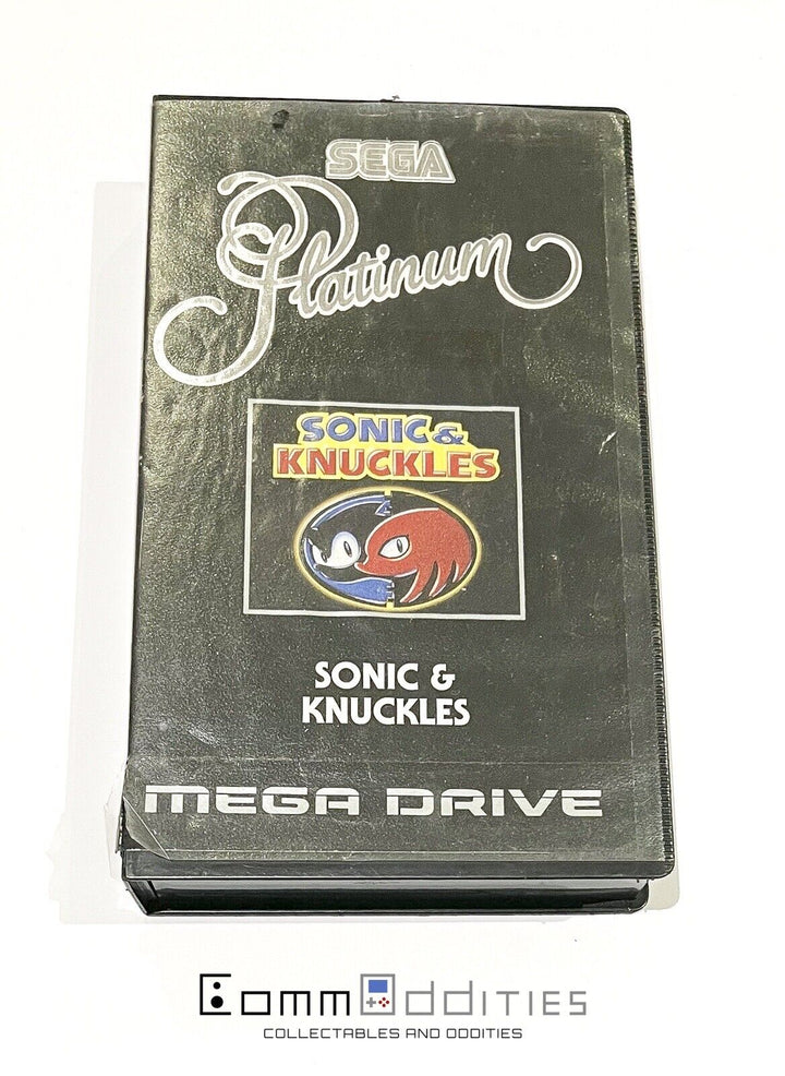 Sonic & Knuckles - Platinum - Sega Mega Drive Game - PAL - FREE POST!