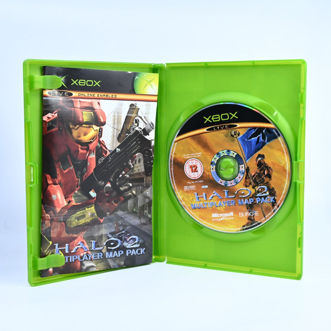 Halo 2 Multiplayer Map Pack - Original Xbox Game + Manual - PAL - MINT DISC!