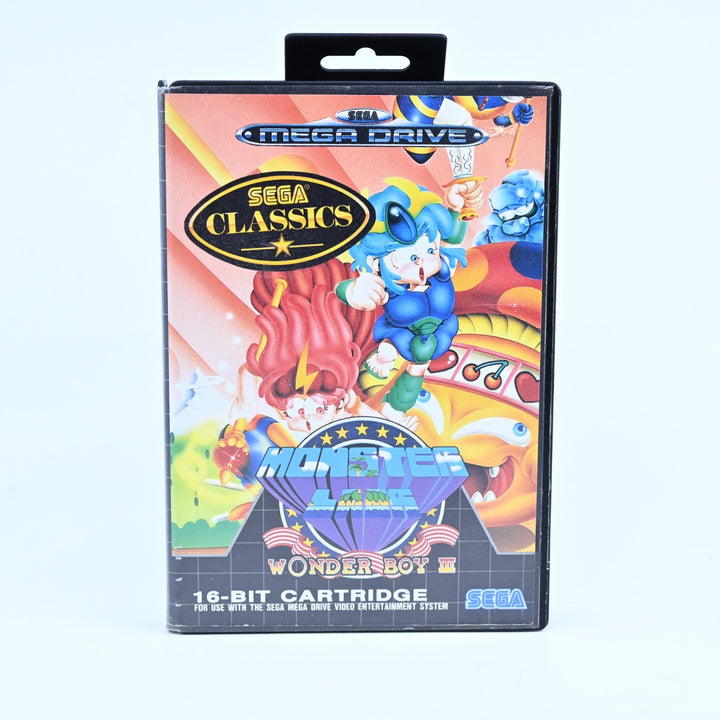 Wonder Boy III: Monster Lair - Sega Mega Drive Game + Manual - PAL - FREE POST!