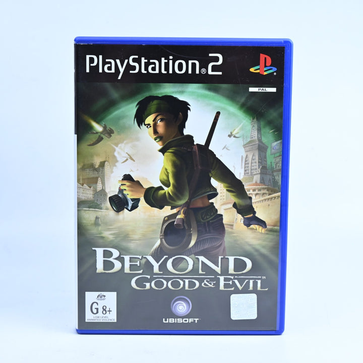 Beyond Good & Evil - Sony Playstation 2 / PS2 Game + Manual - PAL - MINT DISC!
