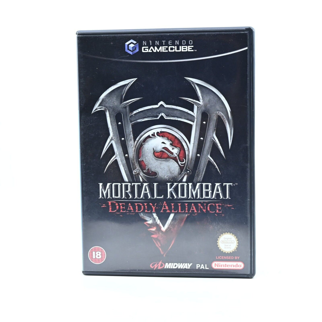 Mortal Kombat: Deadly Alliance - Nintendo Gamecube Game + Manual - PAL MINT DISK