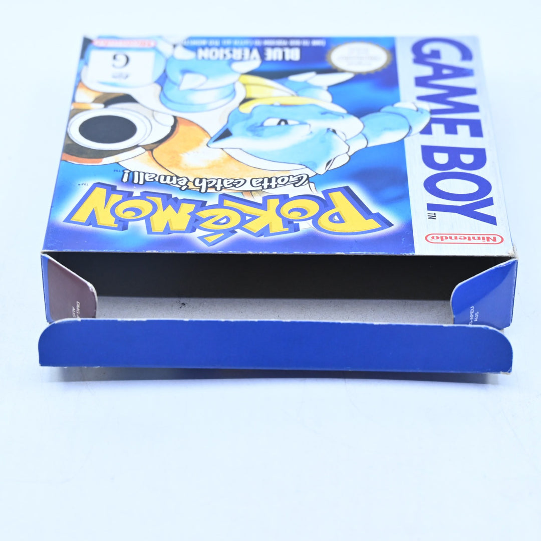 Pokemon Blue Version - Nintendo Gameboy Boxed Game - PAL - NEW SAVE BATTERY!