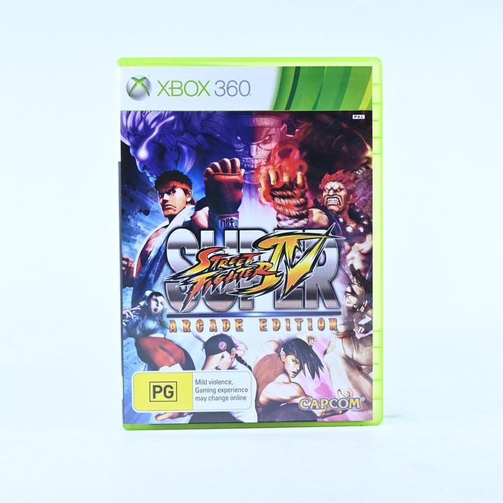 Super Street Fighter IV: Arcade Edition - Xbox 360 Game + Manual - PAL