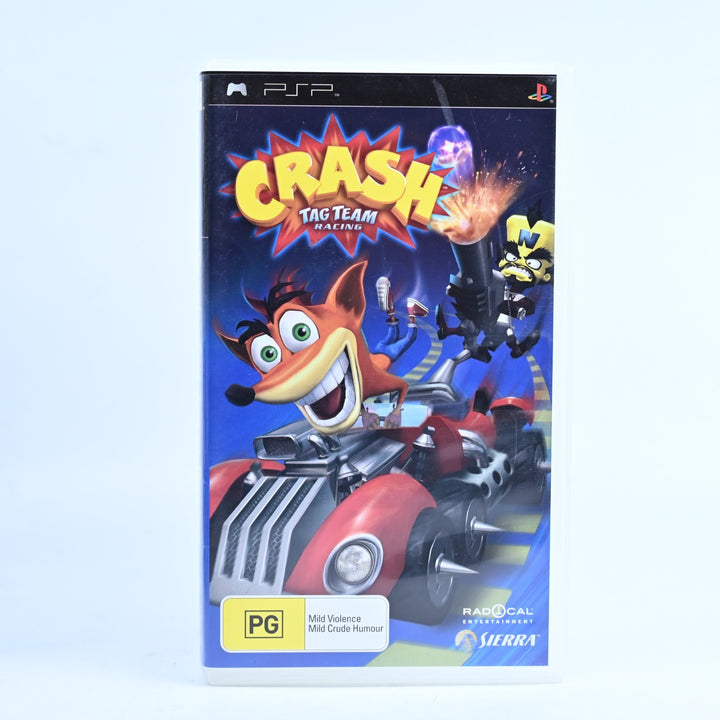 Crash Tag Team Racing - Sony PSP Game - No Manual - FREE POST!