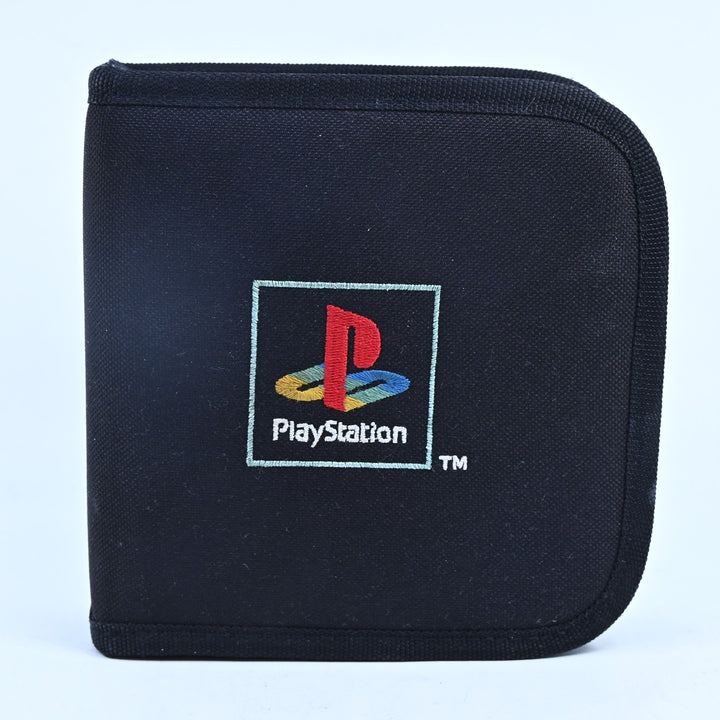 Genuine Sony Playstation 1 CD/DVD Disc Wallet / Carrying Case - PS1 Accessory