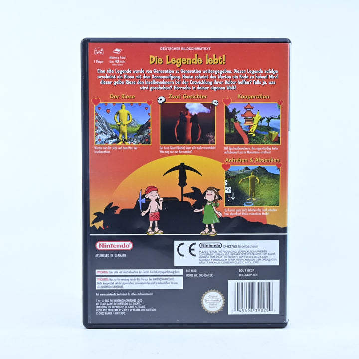 Doshin the Giant - Nintendo Gamecube Game + Manual - PAL - FREE POST!