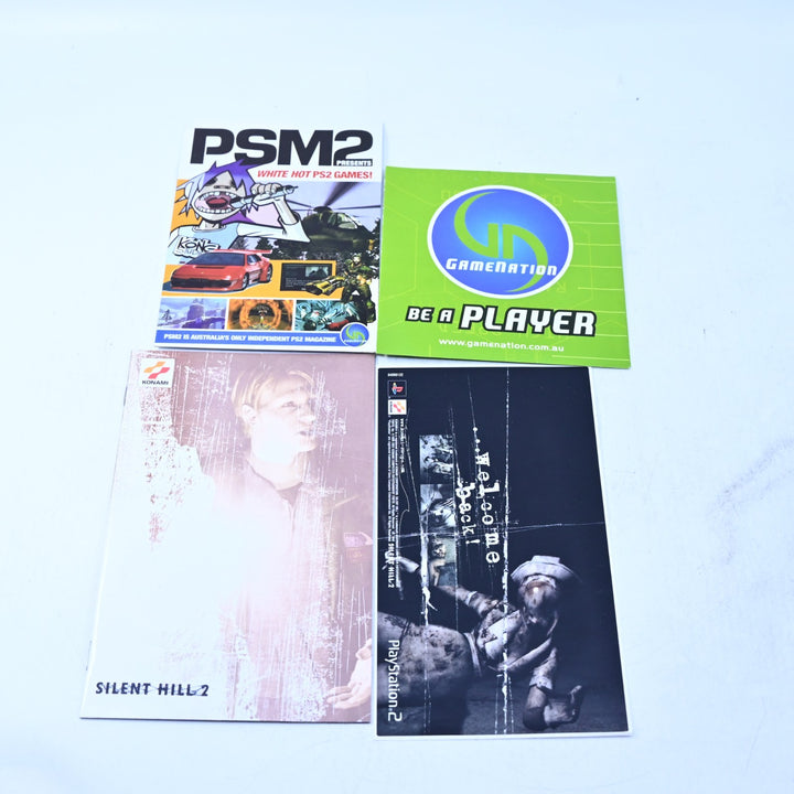 Silent Hill 2 - Sony Playstation 2 / PS2 Game + Manual - PAL - MINT DISCS!