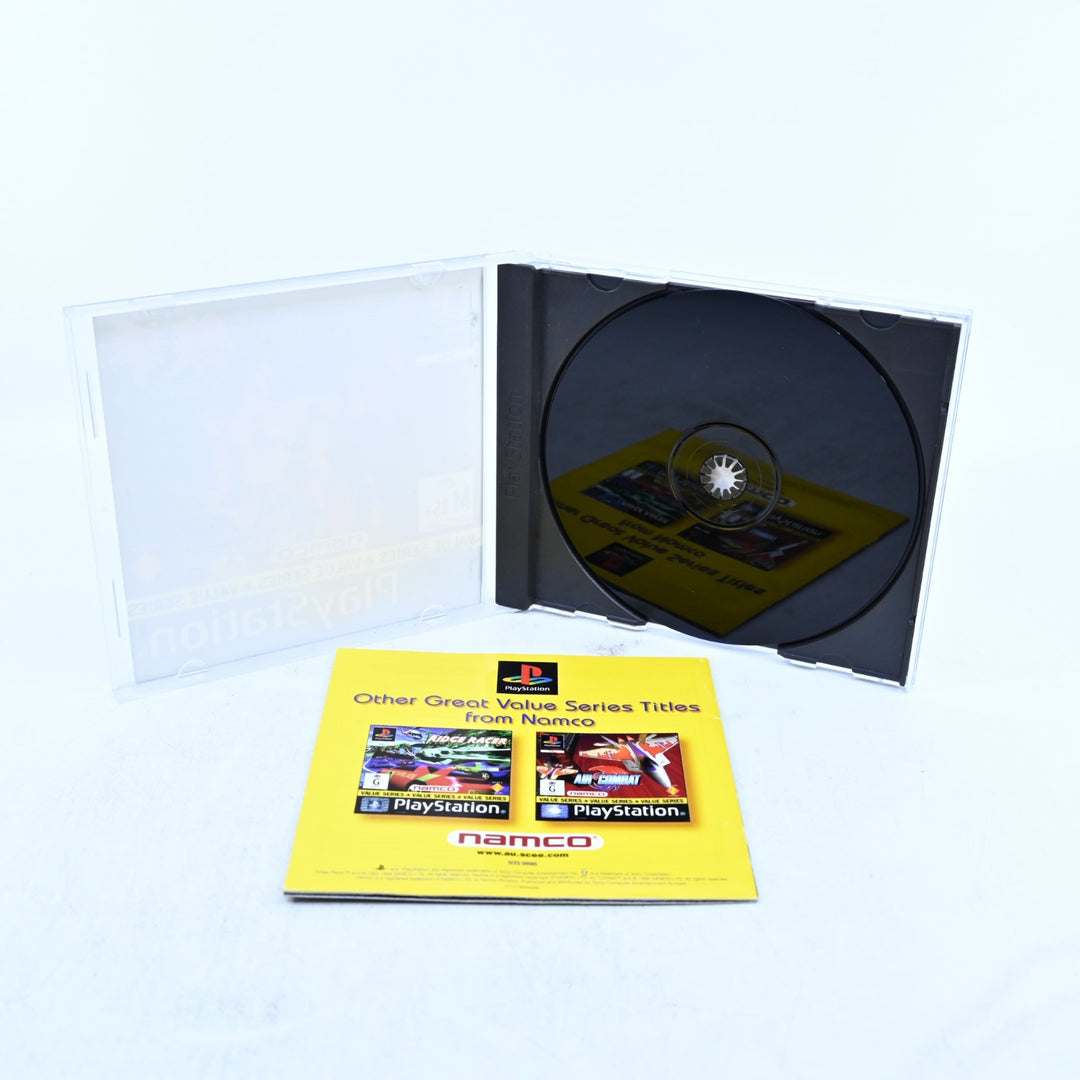 Tekken - Sony Playstation 1 / PS1 Game + Manual - PAL - MINT DISC!