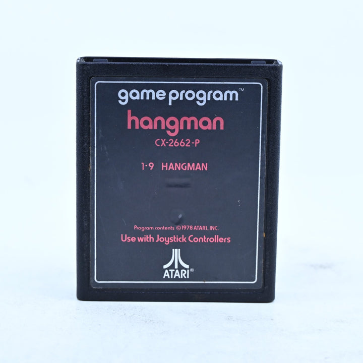 Hangman - Atari 2600 Game - PAL - FREE POST!