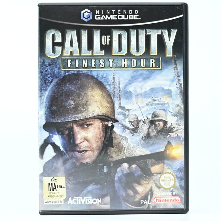 Call of Duty: Finest Hour - Nintendo Gamecube Game - PAL - FREE POST!