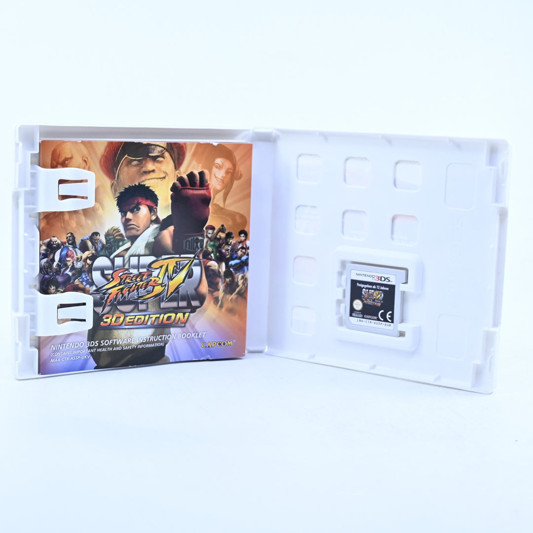 Super Street Fighter IV 4: 3D Edition - Nintendo 3DS Game - PAL + Manual
