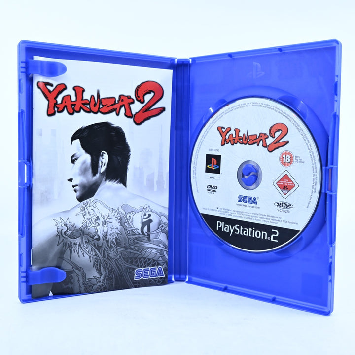 Yakuza 2 - Sony Playstation 2 / PS2 Game + Manual - PAL - MINT DISC!