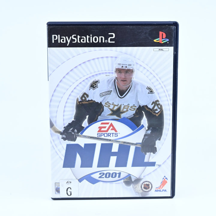 NHL 2001 - Sony Playstation 2 / PS2 Game + Manual - PAL - MINT DISC!