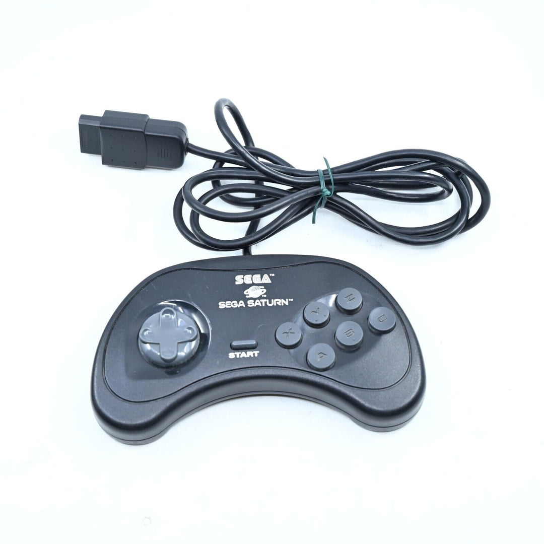 Black - Sega Saturn Console - PAL - FREE POST!