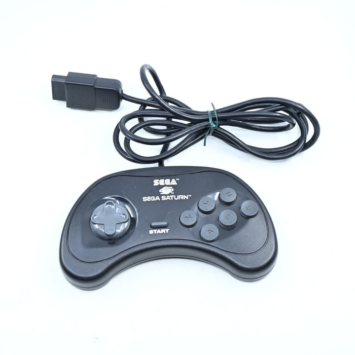 Black - Sega Saturn Console - PAL - FREE POST!