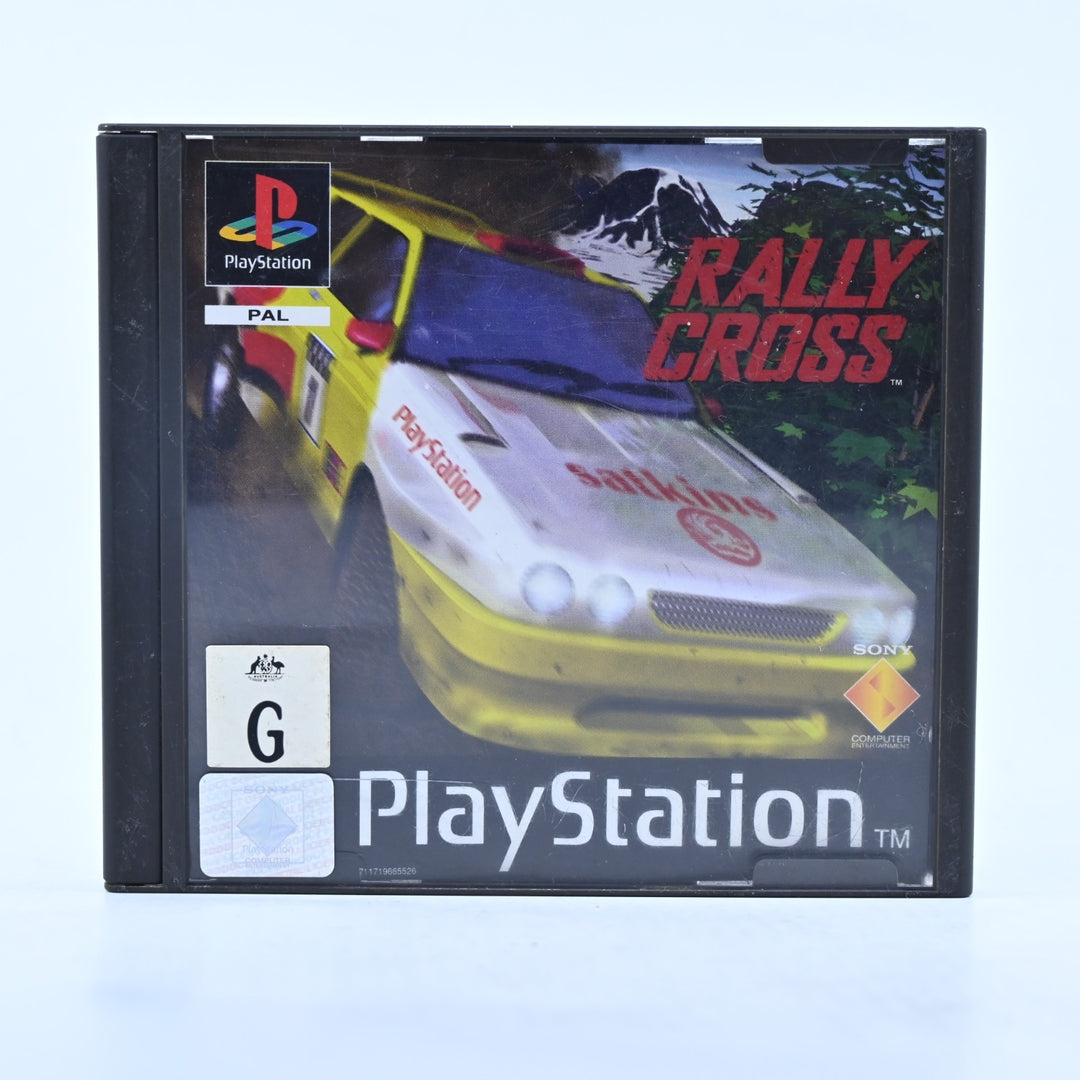 Rally Cross - Sony Playstation 1 / PS1 Game + Manual - PAL