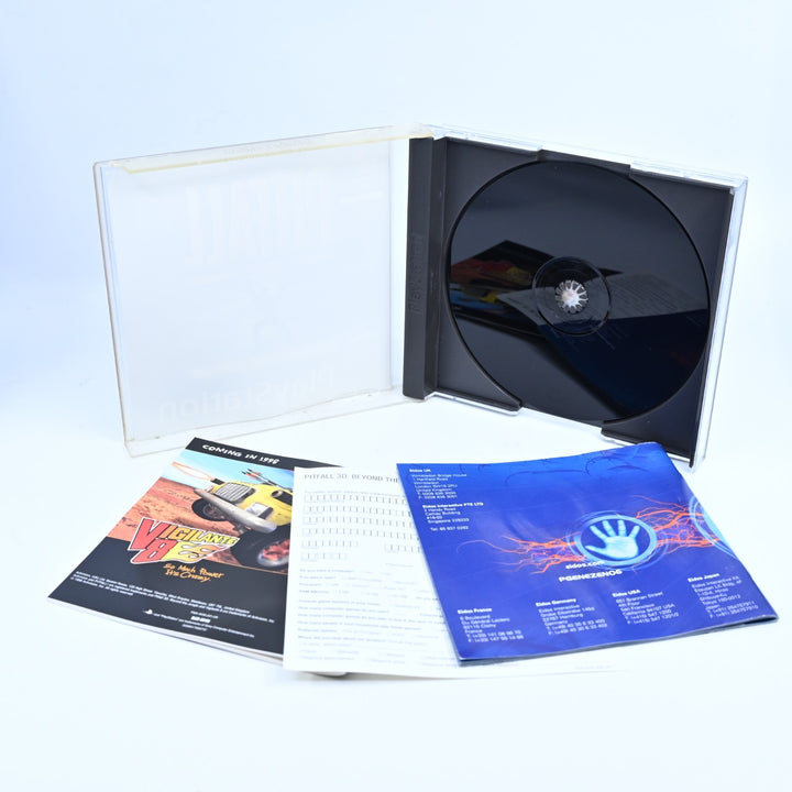 Pitfall 3D: Beyond The Jungle - Sony Playstation 1 / PS1 Game + Manual - PAL