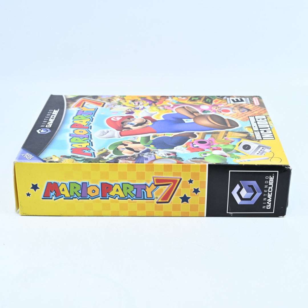 Mario Party 7 Bonus Microphone Included - Nintendo Gamecube Game + Manual - NTSC