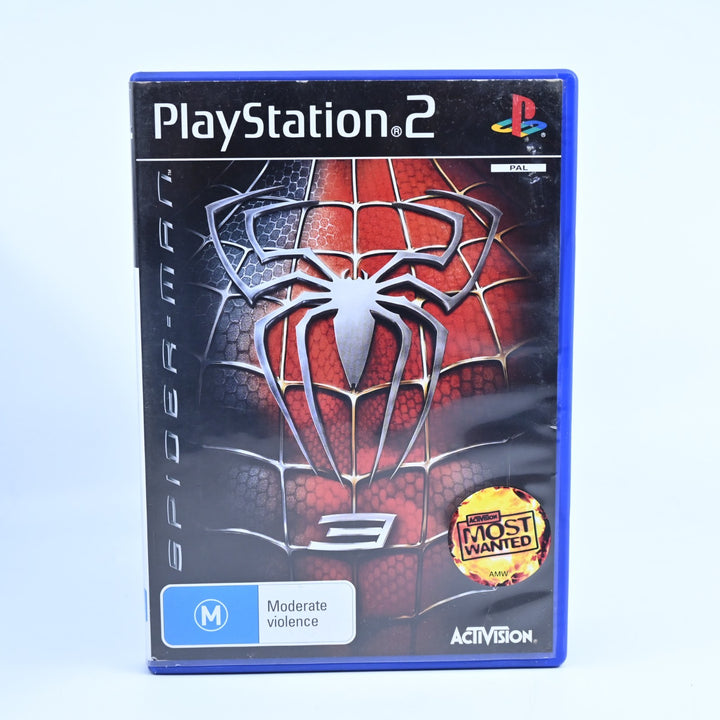 Spider-Man 3 - Sony Playstation 2 / PS2 Game + Manual - PAL - MINT DISC!