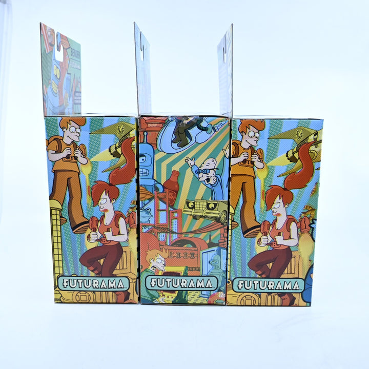 SEALED! Futurama Build-A-Bot - Robot Devil - Complete Toynami Figure Set - 2007
