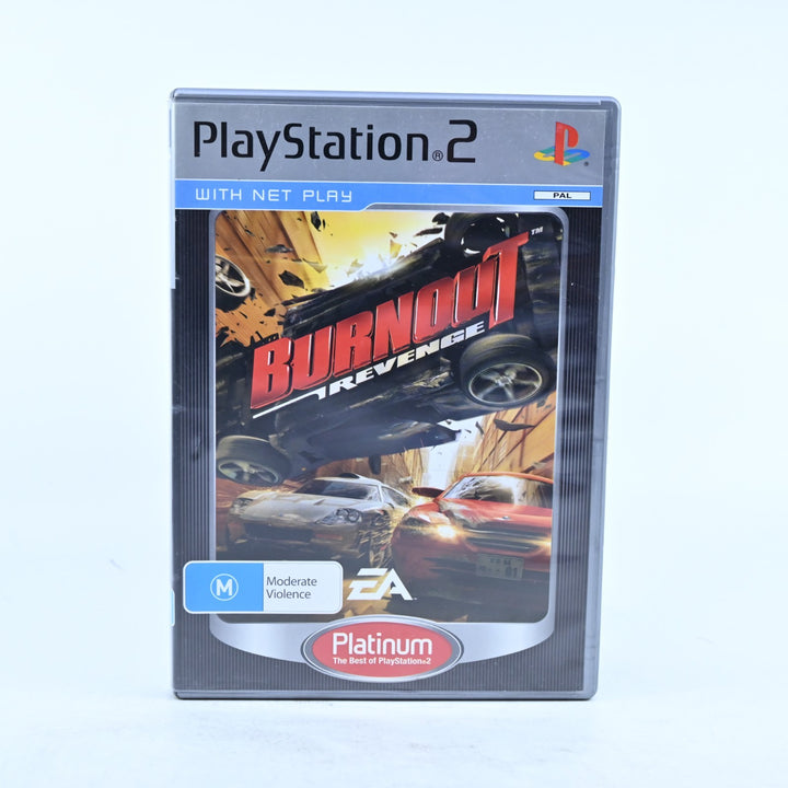 Burnout Revenge - Sony Playstation 2 / PS2 Game + Manual - PAL - MINT DISC!