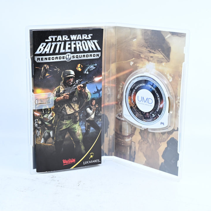 Star Wars Battlefront: Renegade Squadron - Sony PSP Game + Manual - FREE POST!