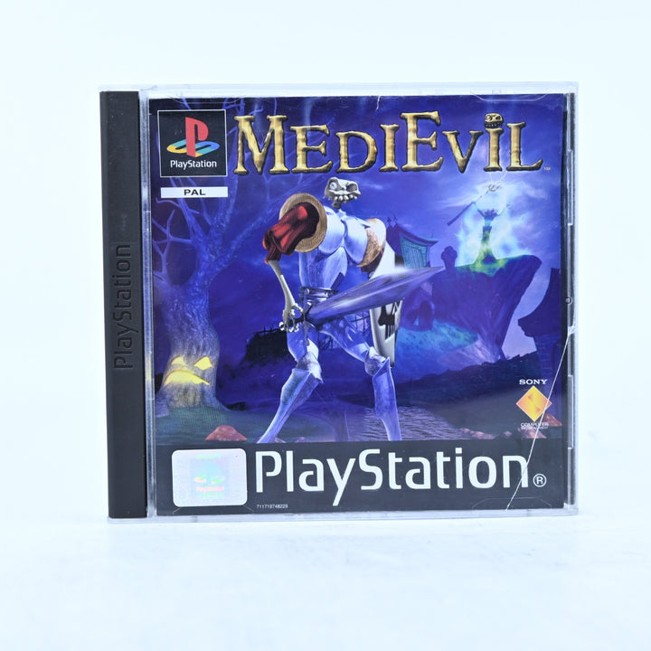 MediEvil - Sony Playstation 1 / PS1 Game - No Manual - PAL - MINT DISC!