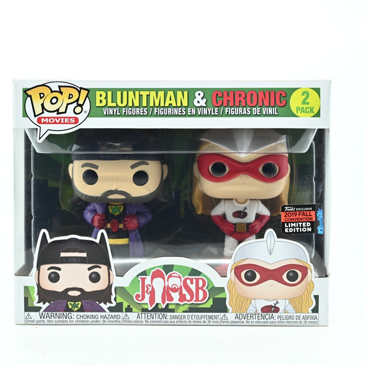 AS NEW! Funko POP Vinyl - Jay and Silent Bob's Secret Stash Bluntman & Chronic