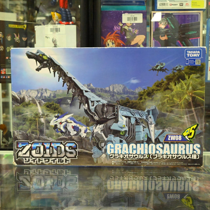 AS NEW! Zoids Wild 1/12 Grachiosaurus ZW08 - Takara Tomy - Model Figure Kit