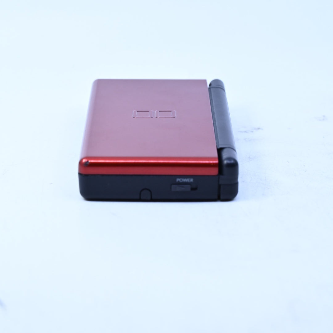 Black &amp; Crimson Red - Nintendo DS Lite Console - USG-001 - FREE POST!