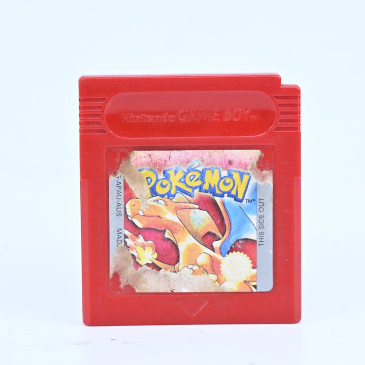 Pokemon Red Version - Nintendo Gameboy Game - AUS PAL - NEW SAVE BATTERY!