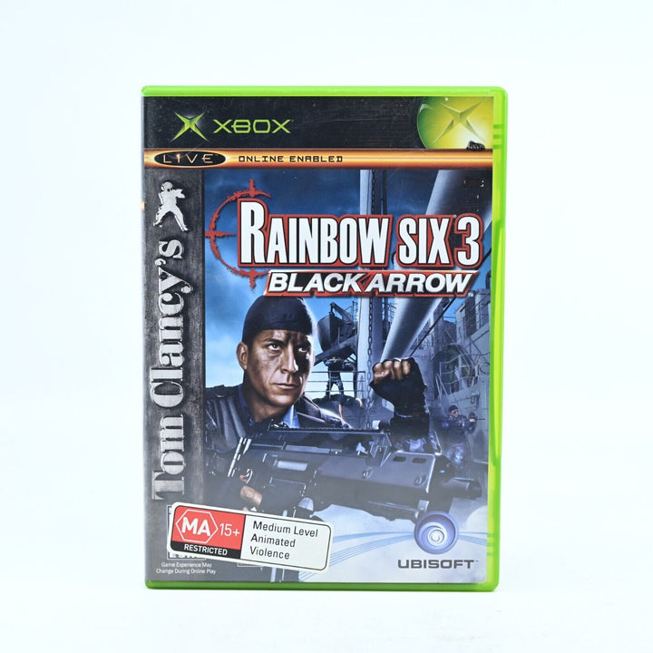 Rainbow Six 3: Black Arrow - Original Xbox Game + Manual - PAL - MINT DISC!