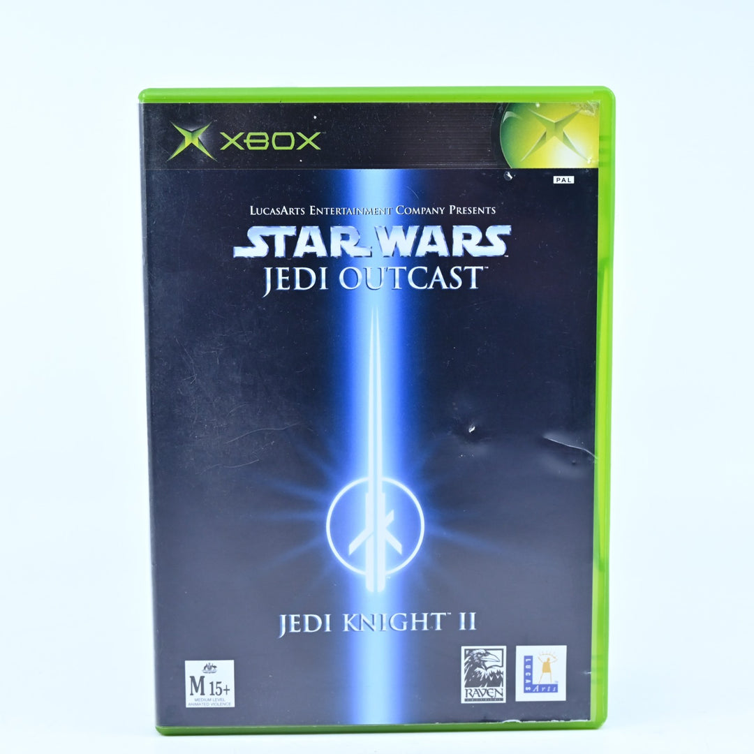 Star Wars Jedi Outcast: Jedi Knight II - Original Xbox Game + Manual - PAL