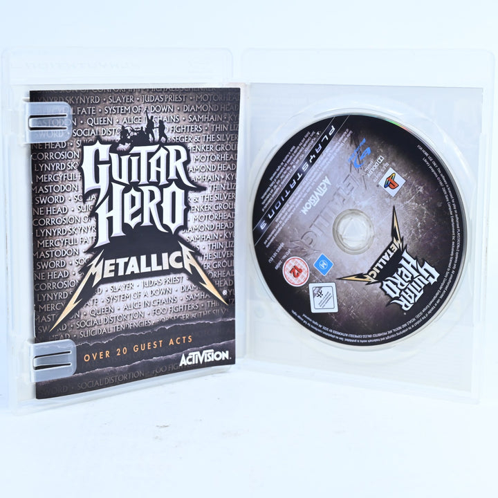 Guitar Hero: Metallica - Sony Playstation 3 / PS3 Game + Manual - FREE POST!