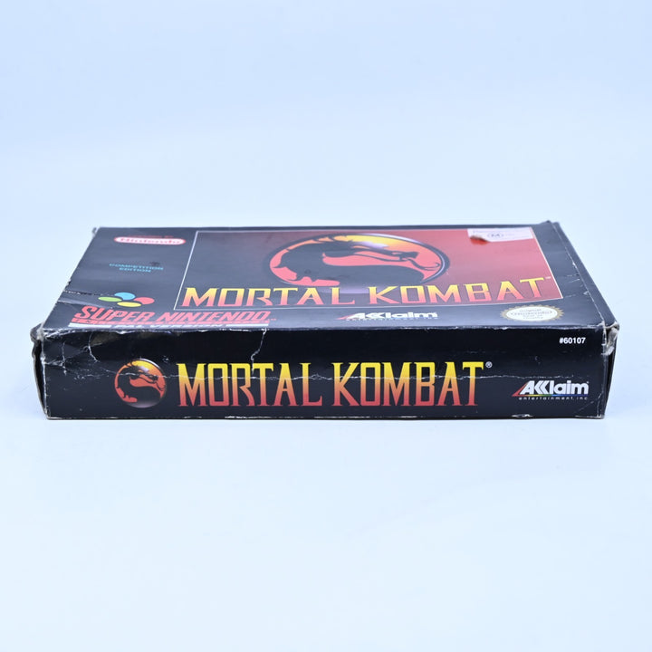 Mortal Kombat - Super Nintendo / SNES Boxed Game - PAL - FREE POST!