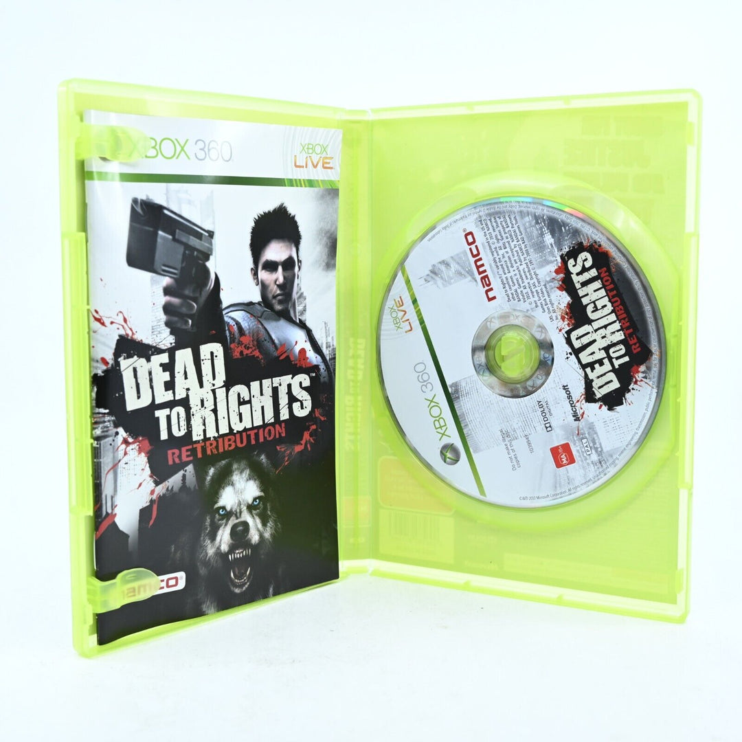 Dead to Rights: Retribution - Xbox 360 Game + Manual - PAL - NEAR MINT DISC!