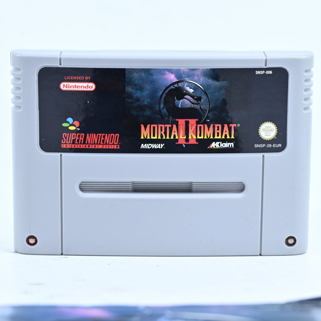 Mortal Kombat II - Super Nintendo / SNES Boxed Game - PAL - FREE POST!