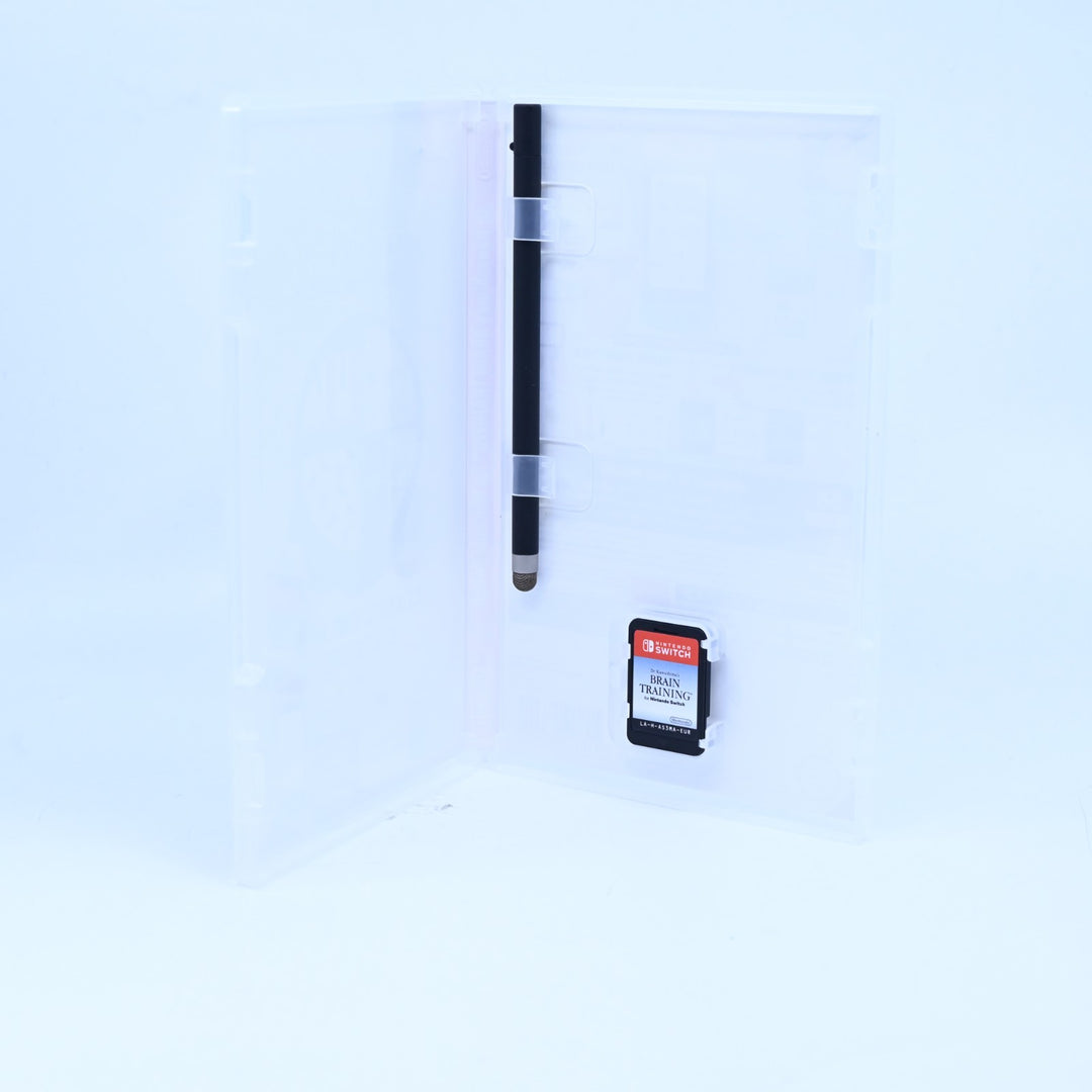 Dr Kawashima’s Brain Training - With Stylus - Nintendo Switch Game - FREE POST!