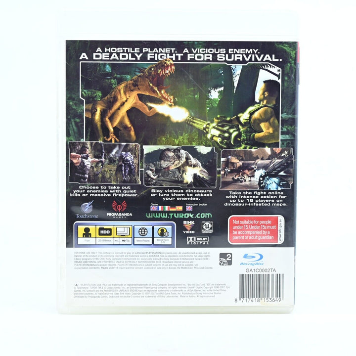 Turok - No Manual - Sony Playstation 3 / PS3 Game - FREE POST!
