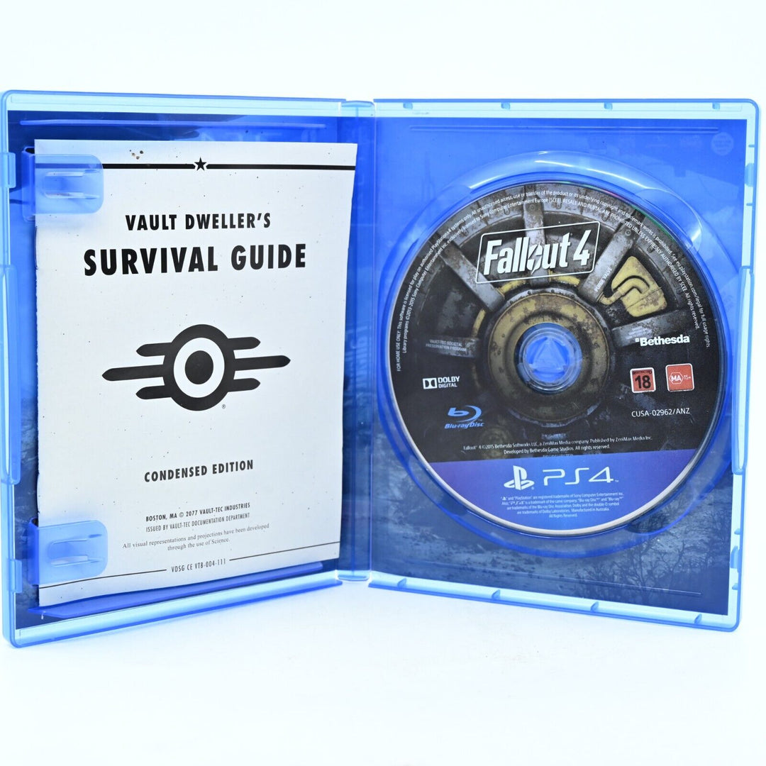 Fallout 4 - Sony Playstation 4 / PS4 Game + Manual - FREE POST!