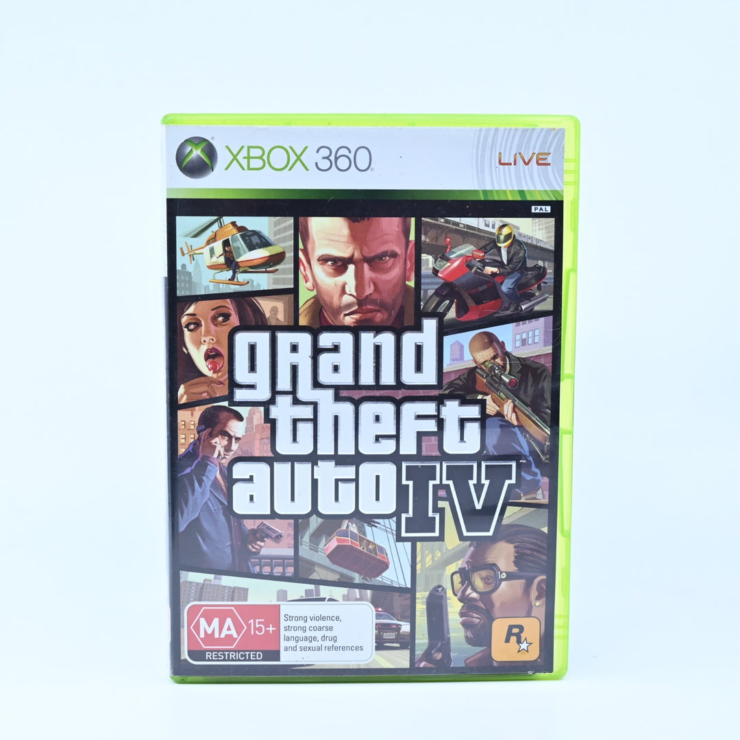 Grand Theft Auto IV: Special Edition - Xbox 360 Game + Manual