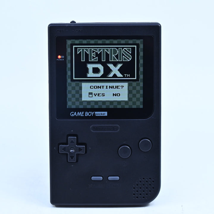 Black - IPS + USB-C - Nintendo Gameboy Pocket Console - MGB-001 - FREE POST!