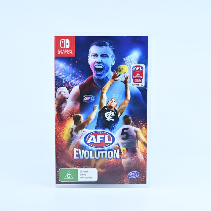 AFL Evolution 2 - Nintendo Switch Game - FREE POST!