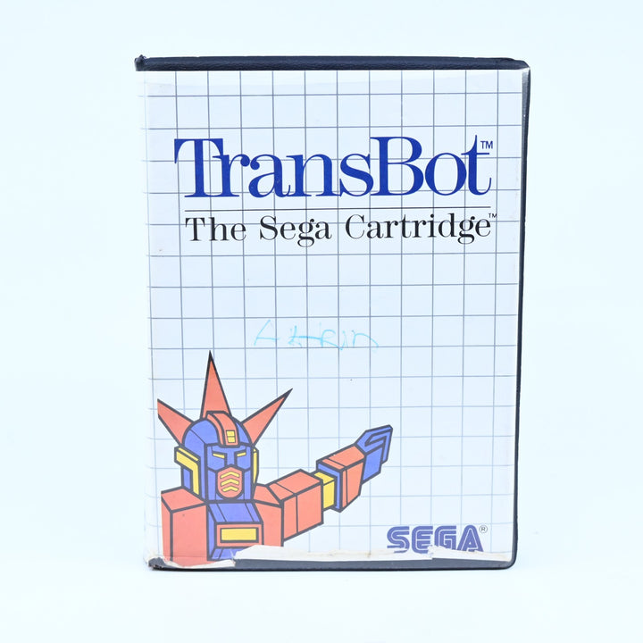 TransBot - Sega Master System Game + Manual - PAL - FREE POST!