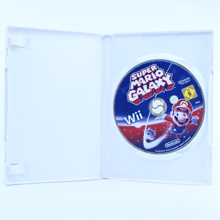 Super Mario Galaxy - Nintendo Wii Game + Manual - PAL - MINT DISC!