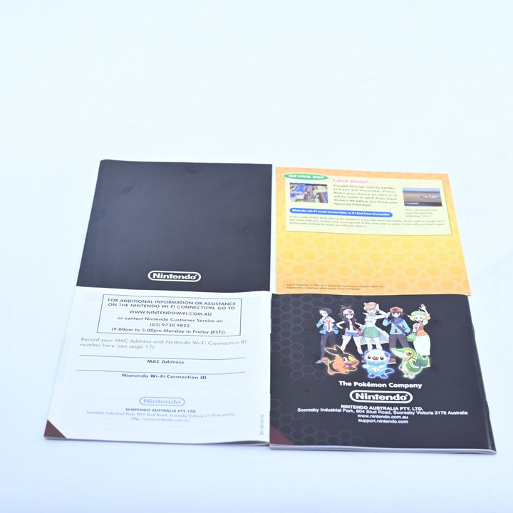 Pokemon Black Version - Nintendo DS Game - AUS PAL + Manual - FREE POST!