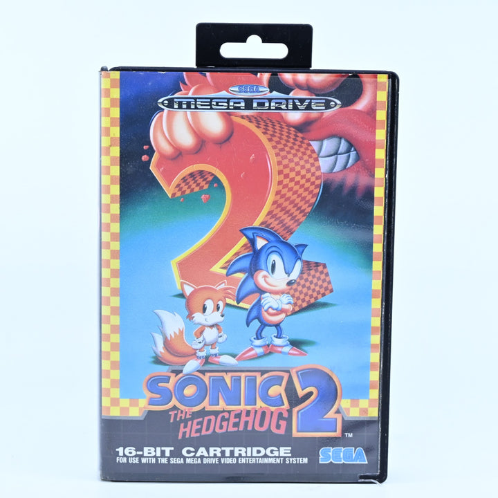 Sonic the Hedgehog 2 - Sega Mega Drive Game + Manual - PAL - FREE POST!