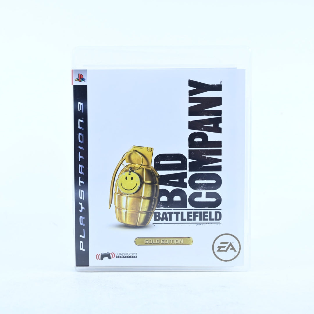 Battlefield Bad Company - Gold Edition - Sony Playstation 3 / PS3 Game + Manual