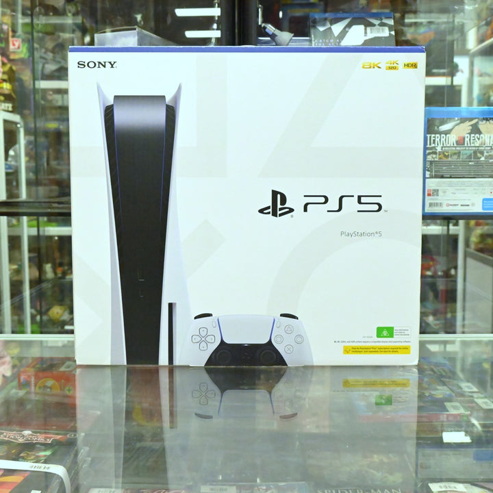 White - Standard / Disc Edition - Sony Playstation 5 / PS5 Boxed Console - PAL